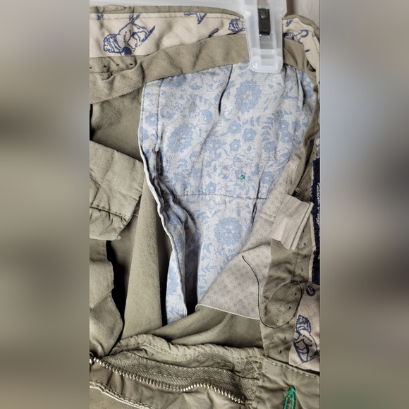 Poletti khaki cotton trousers - slim fit vintage sz 32 - Picture 13 of 13